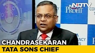 TCS Chief Natarajan Chandrasekaran Is New Tata Sons Chairman [upl. by Ressay]