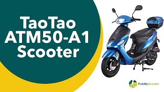 TaoTao ATM50A1 Scooter Review and Details [upl. by Standley]