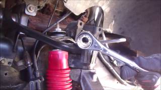 F150 Front Shock Replacement Skyjacker M95 [upl. by Harragan]