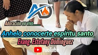 🚨 Anhelo conocerte espíritu santo 🔹️ Estefany Dominguez 🚨 [upl. by Ayekal]