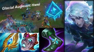 Glacial Augment Hwei  Hwei Gameplay [upl. by Latsyrhc]