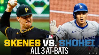 EVERY PITCH EVERY ATBAT Paul Skenes Shohei Ohtani [upl. by Dominik]