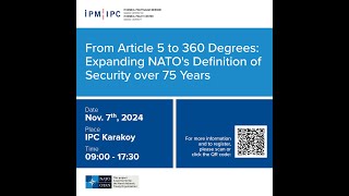 CLIMATE  quotFrom Article 5 to 360 Degrees Expanding NATOs Definition of Security over 75 Yearsquot [upl. by Savick866]