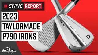 2023 TaylorMade P790 Irons  The Swing Report [upl. by Suertemed]