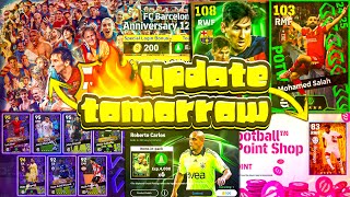 Free Coins amp Point Shop Players 🤩🔥 What Is Coming On Tomorrow amp Maintenance End Time In eFootball 25 [upl. by Atinav]