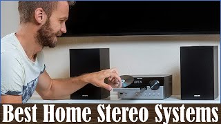 TOP 5 Best Home Stereo Systems for 2024 [upl. by Ettenad]