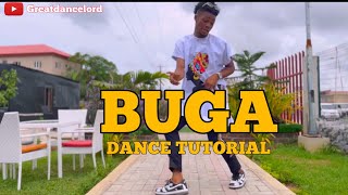 Kizz Daniel ft Tekno  Buga Dance Tutorial [upl. by Fachan]