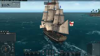 Naval Action 3232の海戦 PVP Redoutable VS 3rd RateRattvisan [upl. by Godfry356]