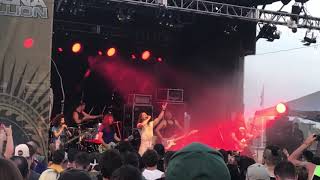 Andrew WK  Ever Again  Carolina Rebellion 2018 [upl. by Smailliw]