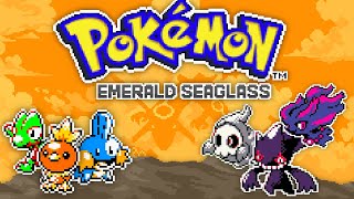 Why Are There Ghost Type Pokemon Up Here  Pokemon Emerald Seaglass ROM Hack [upl. by Rimhsak]