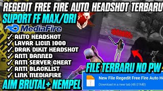 FILE VVIP CUMAN 10K🫣🫣❗REGEDIT FF AUTO HEADSHO WORK DI FF BIASA amp FF MAX WORK ALL DEVICE [upl. by Eenal]