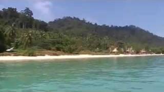 Long tail boat at Koh Ngai [upl. by Hirschfeld426]