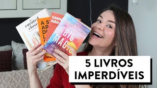 📚5 LIVROS QUE MUDARAM A MINHA VIDA  PARTE 2 [upl. by Audrey620]