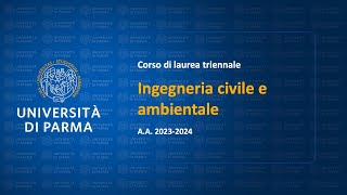 Ingegneria civile e ambientale AA 202324 [upl. by Dilisio]