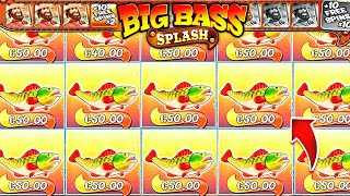 THE LUCKIEST BIG BASS SPLASH SESSION [upl. by Kallick]