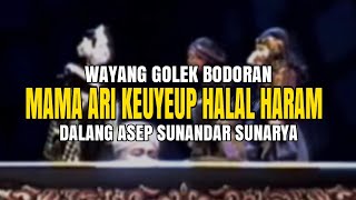 Si Cepot Nanyakeun Halal Jeung Harsm  Wayang Golek Bodoran [upl. by Neehar]