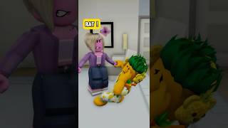 🍍PINEY Wishes to Change His Mom to KAREN and Gets ABUSED😲😢adoptme roblox robloxshorts [upl. by Joline284]