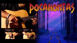 POCAHONTAS  Steady As The Beating Drum  GUITAR COVER [upl. by Yanetruoc722]