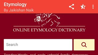 BIBLE STUDY TOOLS ONLINE ETYMOLOGY DICTIONARY APP [upl. by Siulegroj833]