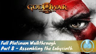 Part 8  God of War III  Full Platinum Walkthrough [upl. by Leahcimrej]