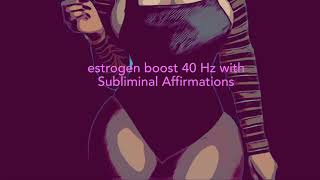 Binaural Frequency 40 Hz Estrogen Boost for Wider and Curvier Hips [upl. by Aerdnaeel799]