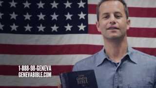 Kirk Cameron 1599 Geneva Bible  Patriots Edition [upl. by Gnuhc]