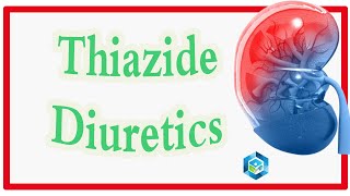 علم الأدوية  Thiazide diuretic and thiazide like diuretics ادوية [upl. by Sou]