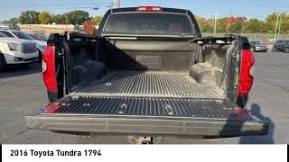 2016 Toyota Tundra Cedar Falls IA UH23733B [upl. by Enirtak]