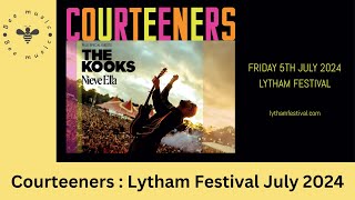 Courteeners Live at Lytham Festival 2024 [upl. by Alake591]