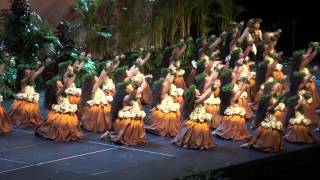 Hula Hālau ʻO Kamuela 2014 Queen Liliuokalani Keiki Hula Competition Kahiko [upl. by Elodia]