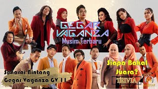 Senarai Peserta Gegar Vaganza 11 GV 11  Musim Terbaru [upl. by Heintz]