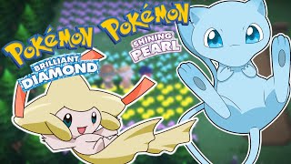 YOU CAN GET A MEW amp JIRACHI IN BRILLIANT DIAMOND amp SHINING PEARL [upl. by Tedd699]