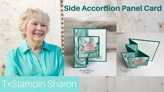 🔴 Side Accordion Panel Card How To EASILY Make This Adorable Card [upl. by Barcroft]