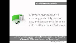 Withings BP800 Blood Pressure Monitor Review [upl. by Keyek950]