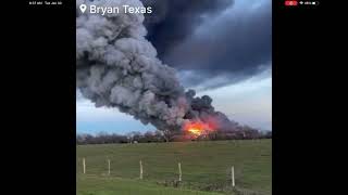 Texas  Massive Explosion at Feather Crest Farm Chicken Plant [upl. by Ittam]