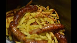 Saucisses frites extra crisp cookeo [upl. by Daloris]