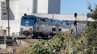 Amtrak 140 California Zephyr Eastbound 20th Street Crossing [upl. by Rizzi]