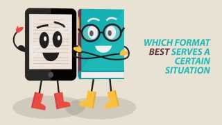 BookWars Ebooks vs Printed Books  Infographic Video [upl. by Ailisab]