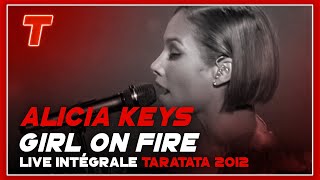 Alicia Keys quotGirl On Firequot Live TV Taratata [upl. by Auhs]