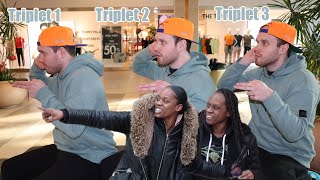 quotNo Talkingquot Hilarious Triplet Deja Vu Prank [upl. by Parish]