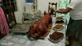 litson baboy fiesta sa Bohol [upl. by Schmitt]