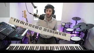 Carryon Folding Piano COMPREHENSIVE review ALL sounds played 88 keys by Blackstar [upl. by Alihet]