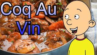 How to Make Coq Au Vin  Cooking With Caillou [upl. by Reggie]