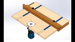 El freze ile basit portatif tezgah yapımı bölüm 2 how to make a router table part 2 [upl. by Aracahs]