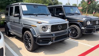 G 63 AMG Mercedes Gwagon 40L V8 577 Hp Matte Grey mercedes amg gwagon g63 luxurycars viral [upl. by Inirt]