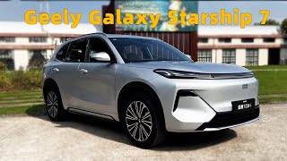 Geely Galaxy Starship 7 DetailsRange 1430kmFuel consumption 375L100kmInDepth Look [upl. by Knapp629]