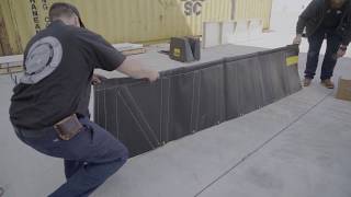 NOVA RF Series Dock Shelter  Installation Video [upl. by Belldas]