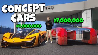 Robbing Concept Car Dealership in GTA 5 RP [upl. by Krissy]