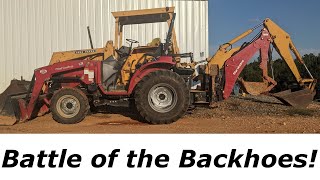 Backhoe Attachment or Old Industrial Backhoe Which is Better [upl. by Assin339]