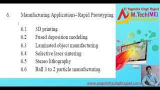 Rapid Prototyping in hindi Full Topic Covered According to Syllabus [upl. by Mirak]